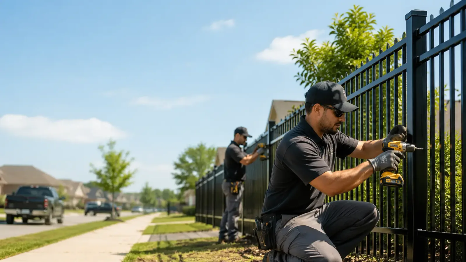 Metal Fence Installation in Almyra, AR